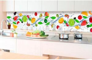 Fototapet pentru bucătărie - fructe 350 x 60 cm