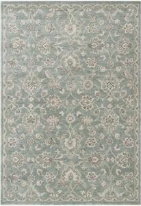 Covor Floral Living Dormitor, Model Opus 54262 033, Turcoaz Deschis 160 x 230