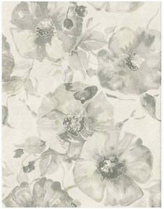 Covor Floral Living Dormitor, Model Opus 54208 760, Gri 80 x 150