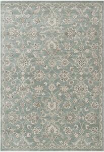 Covor Floral Living Dormitor, Model Opus 54262 033, Turcoaz Deschis 200 x 290