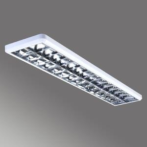 G & L Handels GmbH Lampă atașare cu grilaj 432, alb, lungime 154,5 cm, reglabil, Alb, Studiu / Birou, Metal, Modern