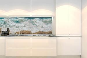 Fototapet pentru bucătărie - mare turbulentă 180 x 60 cm