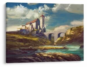 Tablou - Castelul medieval (70x50 cm)
