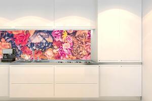 Fototapet pentru bucătărie - natură statică florală 180 x 60 cm