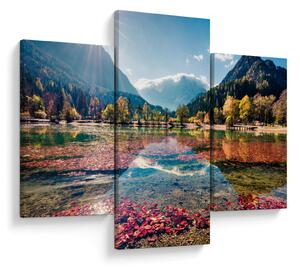 Tablou - Lacul Jasna, Gozd Martuljek, Alpii Iulieni, Slovenia (90x60 cm)