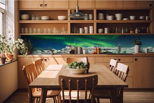 Fototapet pentru bucătărie - aurora 420 x 60 cm