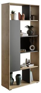 KONDELA Raft, stejar cremona/antracit, BRADO BRD01
