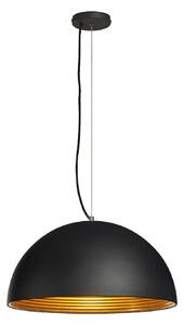 SLV Forchini M PD-1 50cm negru/auriu, reglabil, Negru, Camera de zi / sufragerie, Metal, Modern