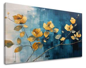 Eleganță atemporală pe pânză Flori abstracte în lumea modernă - 40x60 cm