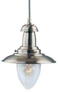 Lampă susp. Fisherman Ø 18cm, argintiu satinat