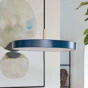 UMAGE Asteria mini lampă susp alamă albastru-perto