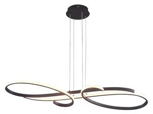Lustră suspendată VIOLIN LED/40W/230V, neagră