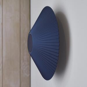 LOOM DESIGN Aplică de perete LED „Ballerina”, albastru închis, Ø 35 cm, reglabil, Albastru, Camera de zi / sufragerie, Aluminiu, Modern