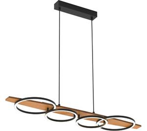 Lustră LED MELISA, suspendată pe cablu, 35W, 230V, finisaj pin