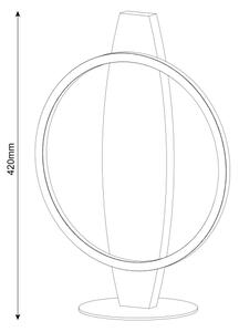 Lampă de birou LED MELISA, 10 W, 230 V, din pin