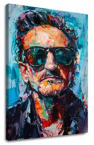 Tablou de perete BONO - Melodia luminii | finisată de mâna artistului - 60x90 cm