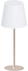 Lampă de masă LED RGB tactilă, reglabilă LUCIA LED/2W/5V 3600 mAh IP44 bej