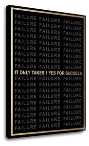 Tablou de perete motivațional despre succes_002 - 40x60 cm