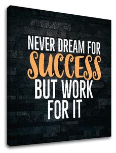 Tablou de perete motivațional despre succes_006 - 30x30 cm