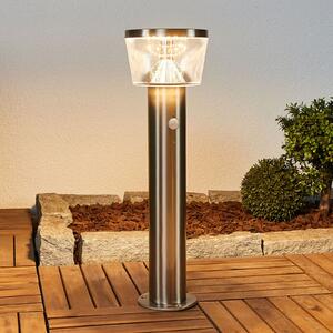 Lindby lampă cu soclu solar Antje, detector de mișcare, IP44