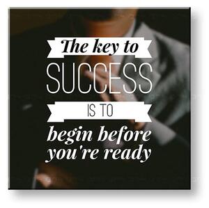 Tablou de perete motivațional despre succes_010 - 30x30 cm