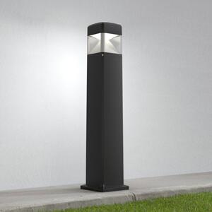 Lampă LED de trotuar Elisa 800 negru clar, 10W CCT