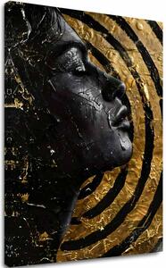Tablou de perete elegantă a unei femei Misterul nopții - 40x60 cm