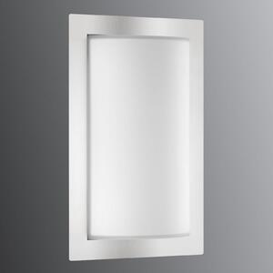 LCD Aplică de exterior Luis, oțel inoxidabil, sticlă, E27, reglabil, Metalic, Metal, Modern