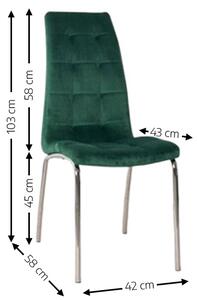 Scaun Living F630 Verde