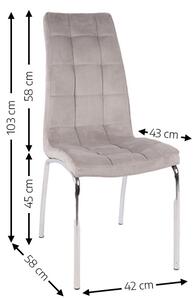 Scaun Living F630 Gri