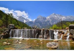 Fototapetă vlies alpi 375 x 250 cm