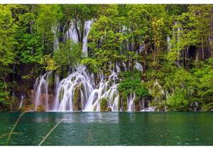 Fototapetă vlies lacurile plitvice 375 x 250 cm
