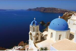 Fototapetă vlies santorini 375 x 250 cm