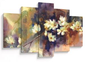Tablou - Magnolii albe, pictură (150x105 cm)