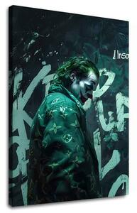 Tablou de perete JOKER: Stil Vuitton | Panza italiana - 60x90 cm