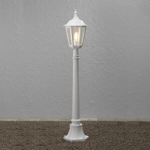 Konstsmide Lampă de trotuar Firenze, alb, Alb, Metal, Casă de țară / Rustic