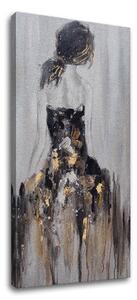 Tablou canvas Femeie 1 parte - 40x80 cm