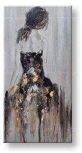 Tablou canvas Femeie 1 parte - 40x80 cm