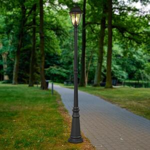Lindby lumina de exterior Edana, 211 cm, antracit, E27, IP44