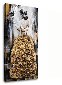 Tablou canvas Femeie 1 parte - 40x80 cm