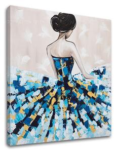 Tablou canvas Femeie 1 parte - 40x40 cm