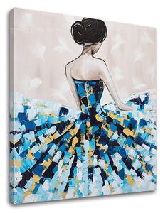 Tablou canvas Femeie 1 parte - 40x40 cm