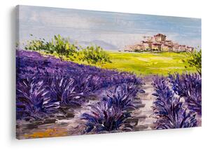 Tablou - Provence, Franța, pictură în ulei (90x60 cm)