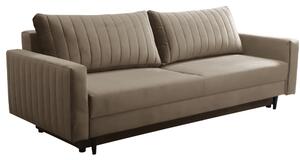 KONDELA Canapea extensibilă, gri-bej Taupe, PALEM