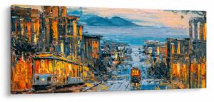 Tablou - Telecabină, San Francisco (120x50 cm)