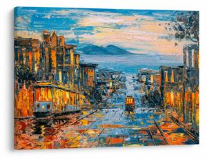 Tablou - Telecabină, San Francisco (70x50 cm)