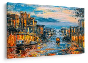 Tablou - Telecabină, San Francisco (90x60 cm)