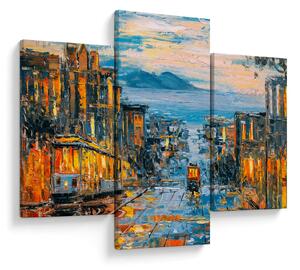 Tablou - Telecabină, San Francisco (90x60 cm)