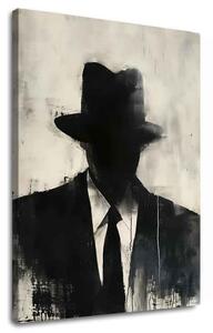 Tablou de perete THE FACELESS MOBSTER | finisată de mâna artistului - 60x90 cm