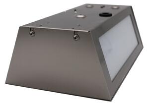 CMD Lampă de exterior Long din oțel inoxidabil cu senzor, Metalic, Metal, Modern